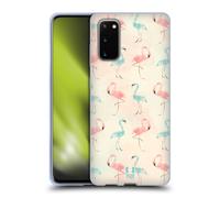 HEAD CASE FAB FLAMINGO CUSTODIA COVER MORBIDA IN GEL PER SAMSUNG TELEFONI 1