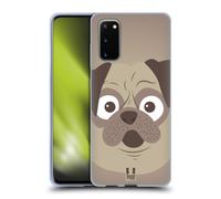 HEAD CASE FACCE CARTOON 2 CUSTODIA COVER MORBIDA IN GEL PER SAMSUNG TELEFONI 1