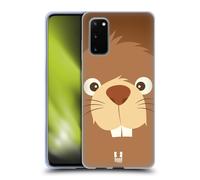 HEAD CASE FACCE CARTOON 2 CUSTODIA COVER MORBIDA IN GEL PER SAMSUNG TELEFONI 1