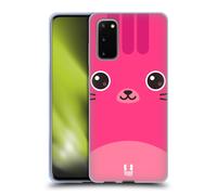 HEAD CASE CARTOON ANIMAL FACES 3 CUSTODIA COVER MORBIDA IN GEL PER APPLE iPHONE