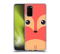 HEAD CASE FACCE DI ANIMALI CARTOON 3 CUSTODIA COVER MORBIDA IN GEL PER SAMSUNG 1