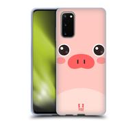 HEAD CASE FACCE DI ANIMALI CARTOON 3 CUSTODIA COVER MORBIDA IN GEL PER SAMSUNG 1