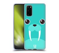 HEAD CASE FACCE DI ANIMALI CARTOON 3 CUSTODIA COVER MORBIDA IN GEL PER SAMSUNG 1