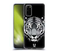 HEAD CASE FACE ILLUSTRATED 2 CUSTODIA COVER MORBIDA IN GEL PER SAMSUNG PHONES 1