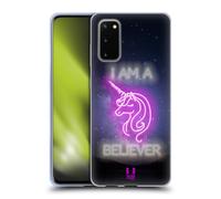 HEAD CASE FANCY NEON LIGHTS CUSTODIA COVER MORBIDA IN GEL PER SAMSUNG TELEFONI 1