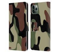 HEAD CASE FANTASIA MILITARE CUSTODIA COVER PORTAFOGLIO IN PELLE PER APPLE iPHONE