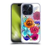 HEAD CASE FIORI ACQUARELLATI CUSTODIA COVER MORBIDA IN GEL PER APPLE iPHONE