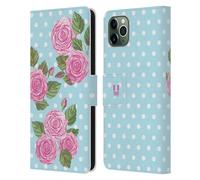 HEAD CASE FIORI ACQUARELLI 2 CUSTODIA COVER A PORTAFOGLIO PER APPLE iPHONE