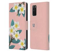 HEAD CASE FIORI ACQUARELLI 2 CUSTODIA COVER A PORTAFOGLIO PER SAMSUNG TELEFONI 1