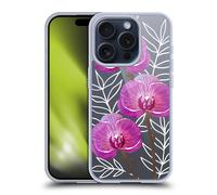 HEAD CASE FIORI ACQUARELLI 2 CUSTODIA COVER MORBIDA IN GEL PER APPLE iPHONE