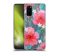 HEAD CASE FIORI ACQUARELLI 2 CUSTODIA COVER MORBIDA IN GEL PER SAMSUNG PHONES 1