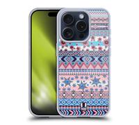 HEAD CASE FIORI AZTECHI CUSTODIA COVER MORBIDA IN GEL PER APPLE iPHONE TELEFONI