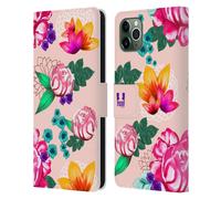 HEAD CASE FIORI DIPINTI CUSTODIA COVER A PORTAFOGLIO PER APPLE iPHONE TELEFONI