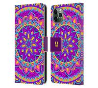 HEAD CASE FIORI MANDALA CUSTODIA COVER A PORTAFOGLIO PER APPLE iPHONE TELEFONI