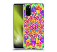 HEAD CASE FIORI MANDALA CUSTODIA COVER MORBIDA IN GEL PER SAMSUNG TELEFONI 1