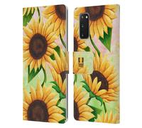 HEAD CASE FIORI ORGANICI CUSTODIA COVER A PORTAFOGLIO PER SAMSUNG TELEFONI 1