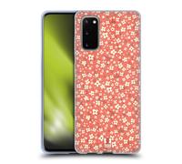 HEAD CASE FIORI VINTAGE CUSTODIA COVER MORBIDA IN GEL PER SAMSUNG TELEFONI 1