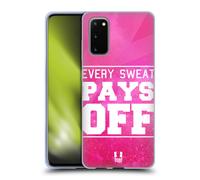 HEAD CASE FITNESS JUNKIE CUSTODIA COVER MORBIDA IN GEL PER SAMSUNG TELEFONI 1