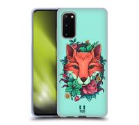 HEAD CASE FLORA E FAUNA CUSTODIA COVER MORBIDA IN GEL PER SAMSUNG TELEFONI 1