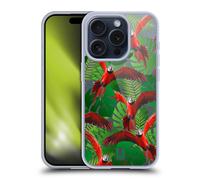 HEAD CASE FLORA E FAUNA TROPICALE CUSTODIA COVER MORBIDA IN GEL PER APPLE iPHONE