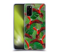 HEAD CASE FLORA E FAUNA TROPICALE CUSTODIA COVER MORBIDA IN GEL PER SAMSUNG 1