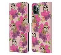 HEAD CASE FLORAL & ANIMAL PATTERN CUSTODIA COVER A PORTAFOGLIO PER APPLE iPHONE