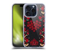 HEAD CASE FLORAL ART DECO CUSTODIA COVER MORBIDA IN GEL PER APPLE iPHONE PHONES