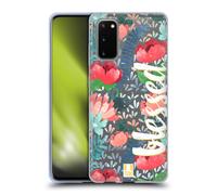 HEAD CASE FLORAL CALLIGRAPHY CUSTODIA COVER MORBIDA IN GEL PER SAMSUNG PHONES 1