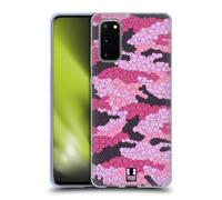HEAD CASE FLOREALE MIMETICA CUSTODIA COVER MORBIDA IN GEL PER SAMSUNG TELEFONI 1