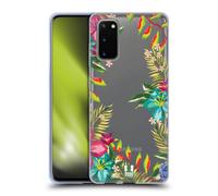 HEAD CASE FLOWER POWER CUSTODIA COVER MORBIDA IN GEL PER SAMSUNG TELEFONI 1