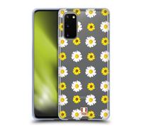HEAD CASE FLOWER POWER CUSTODIA COVER MORBIDA IN GEL PER SAMSUNG TELEFONI 1