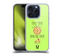 HEAD CASE FOREVER PIZZA CUSTODIA COVER MORBIDA IN GEL PER APPLE iPHONE TELEFONI