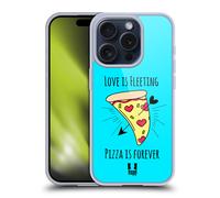 HEAD CASE FOREVER PIZZA CUSTODIA COVER MORBIDA IN GEL PER APPLE iPHONE TELEFONI