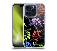 HEAD CASE FOSSILE NEON CUSTODIA COVER MORBIDA IN GEL PER APPLE iPHONE TELEFONI