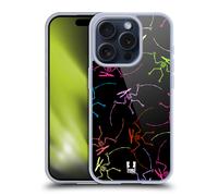 HEAD CASE FOSSILE NEON CUSTODIA COVER MORBIDA IN GEL PER APPLE iPHONE TELEFONI