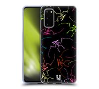 HEAD CASE FOSSILE NEON CUSTODIA COVER MORBIDA IN GEL PER SAMSUNG TELEFONI 1