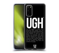 HEAD CASE FRASI SFACCIATE CUSTODIA COVER MORBIDA IN GEL PER SAMSUNG TELEFONI 1