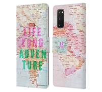 HEAD CASE FRASI WANDERLUST CUSTODIA COVER A PORTAFOGLIO PER SAMSUNG TELEFONI 1