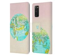HEAD CASE FRASI WANDERLUST CUSTODIA COVER A PORTAFOGLIO PER SAMSUNG TELEFONI 1