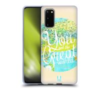 HEAD CASE FRASI WANDERLUST CUSTODIA COVER MORBIDA IN GEL PER SAMSUNG TELEFONI 1