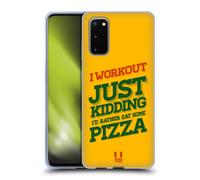 HEAD CASE FUNNY WORKOUT CUSTODIA COVER MORBIDA IN GEL PER SAMSUNG TELEFONI 1