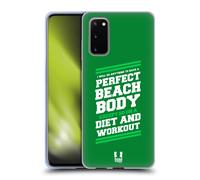 HEAD CASE FUNNY WORKOUT CUSTODIA COVER MORBIDA IN GEL PER SAMSUNG TELEFONI 1
