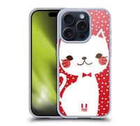 HEAD CASE GATTI A POIS CUSTODIA COVER MORBIDA IN GEL PER APPLE iPHONE TELEFONI