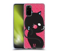 HEAD CASE GATTI A POIS CUSTODIA COVER MORBIDA IN GEL PER SAMSUNG TELEFONI 1