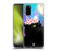 HEAD CASE GATTI E BOCCIOLI CUSTODIA COVER MORBIDA IN GEL PER SAMSUNG TELEFONI 1