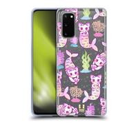 HEAD CASE GATTI PASTELLO CUSTODIA COVER MORBIDA IN GEL PER SAMSUNG TELEFONI 1