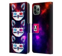 HEAD CASE GATTIPAZZI CUSTODIA COVER A PORTAFOGLIO PER APPLE iPHONE TELEFONI