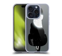 HEAD CASE GATTO E LUNA CUSTODIA COVER MORBIDA IN GEL PER APPLE iPHONE TELEFONI