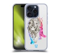 HEAD CASE GEOMETRIC BEASTS CUSTODIA COVER MORBIDA IN GEL PER APPLE iPHONE PHONES