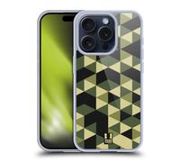 HEAD CASE GEOMETRIC CAMO CUSTODIA COVER MORBIDA IN GEL PER APPLE iPHONE TELEFONI
